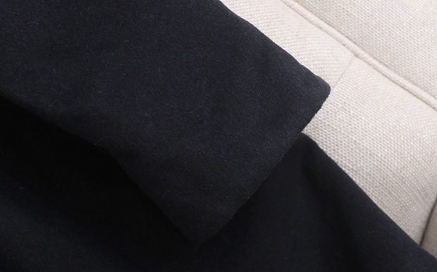 เสื้อโค้ท เสื้อกันหนาว โค้ทวูล แต่งฮู้ด แบรนด์ Stradivarius สำเนา สำเนา เทา/ดำ