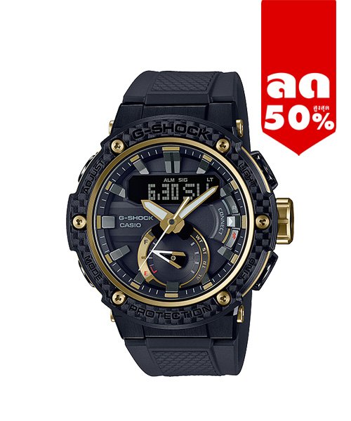 CASIO G-SHOCK นาฬิกาข้อมือ นาฬิกากันน้ำ นาฬิกาของแท้ ประกันศูนย์ CMG 1 ปี รุ่น GST-B200X-1A9 นาฬิกาสีดำ