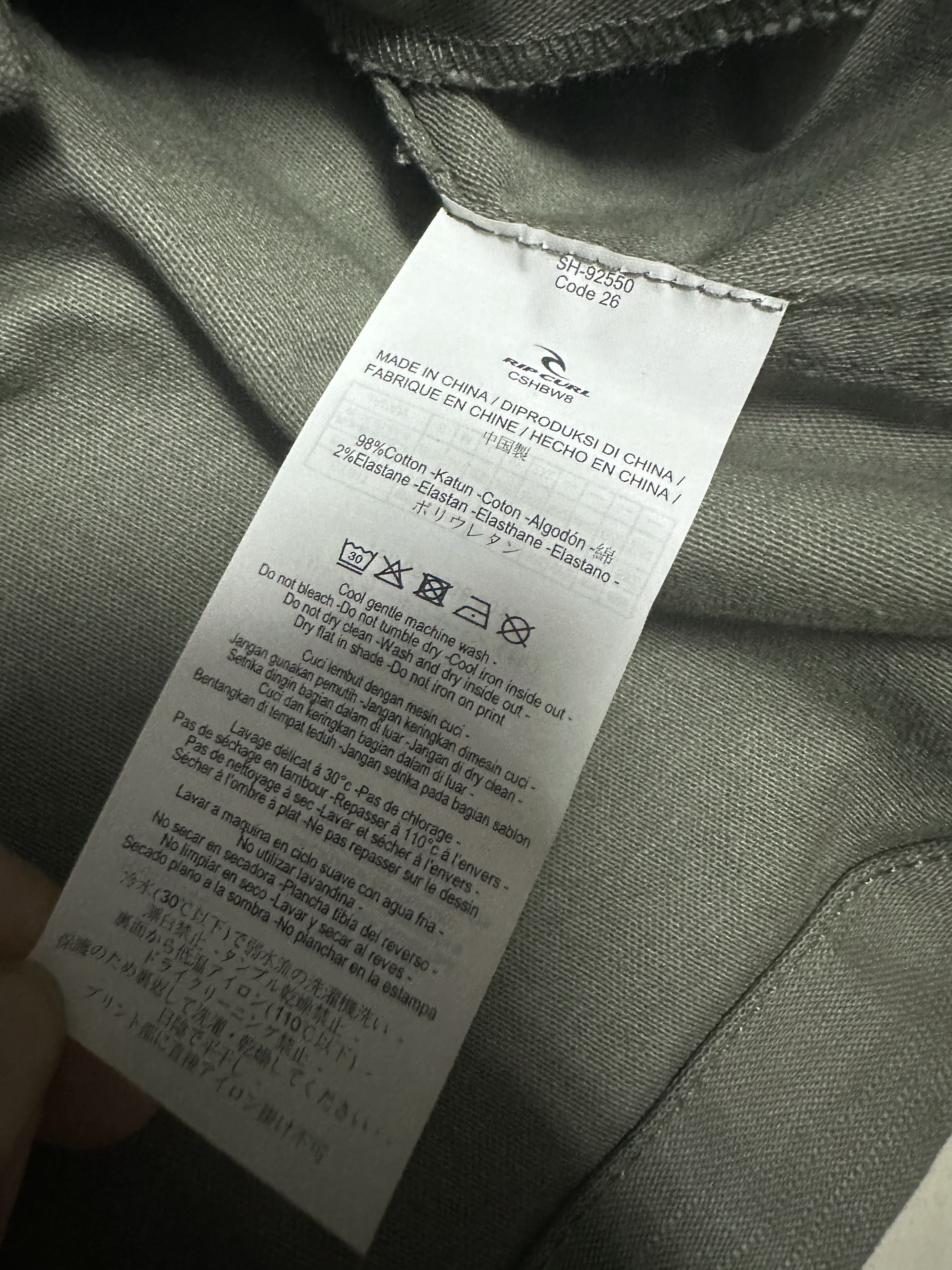 Rip curl เสื้อทหาร เสื้อเชิ้ต เสื้อนอกแนวทหาร แพทเทินสวย เท่ห์มาก แบรนด์Rip curl เขียว