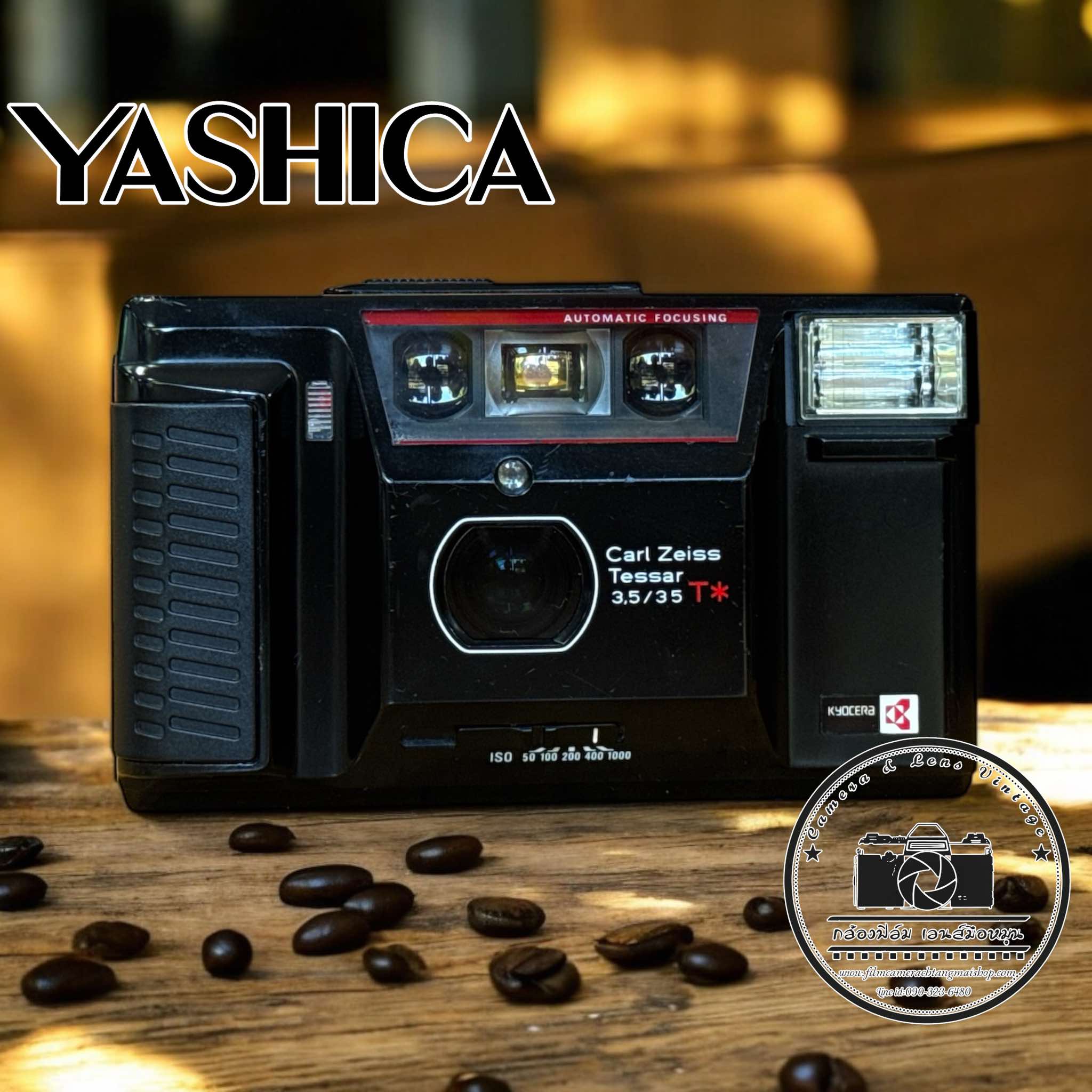 Yashica T AF-D CARL ZEISS TESSAR 35MM.F3.5 T