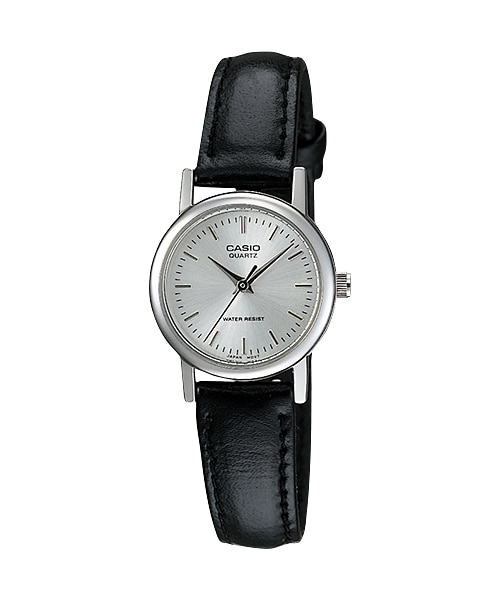 CASIO นาฬิกาคาสิโอ นาฬิกาข้อมือ นาฬิกากันน้ำ นาฬิกาของแท้ ประกันศูนย์ CMG 1 ปี รุ่น LTP-1095E-7A นาฬิกาสีดำ