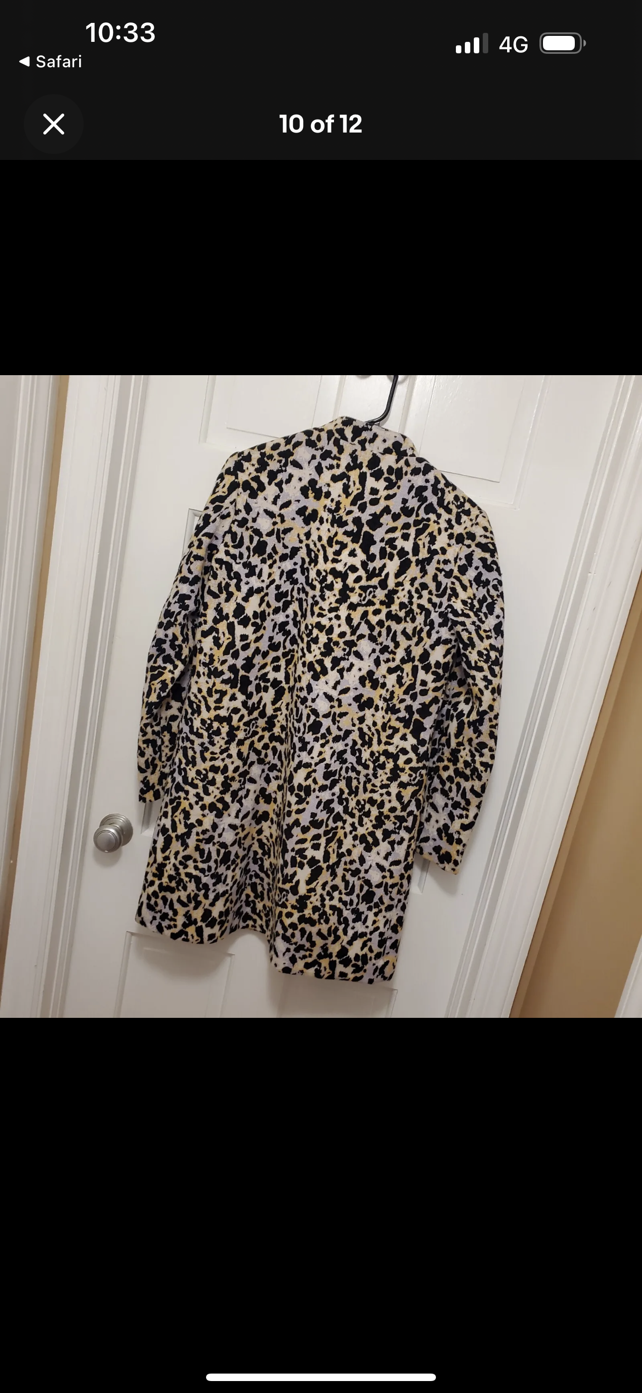 เสื้อโค้ท เสื้อนอก เสื้อคลุมลายเสือ แบรนด์ H&M