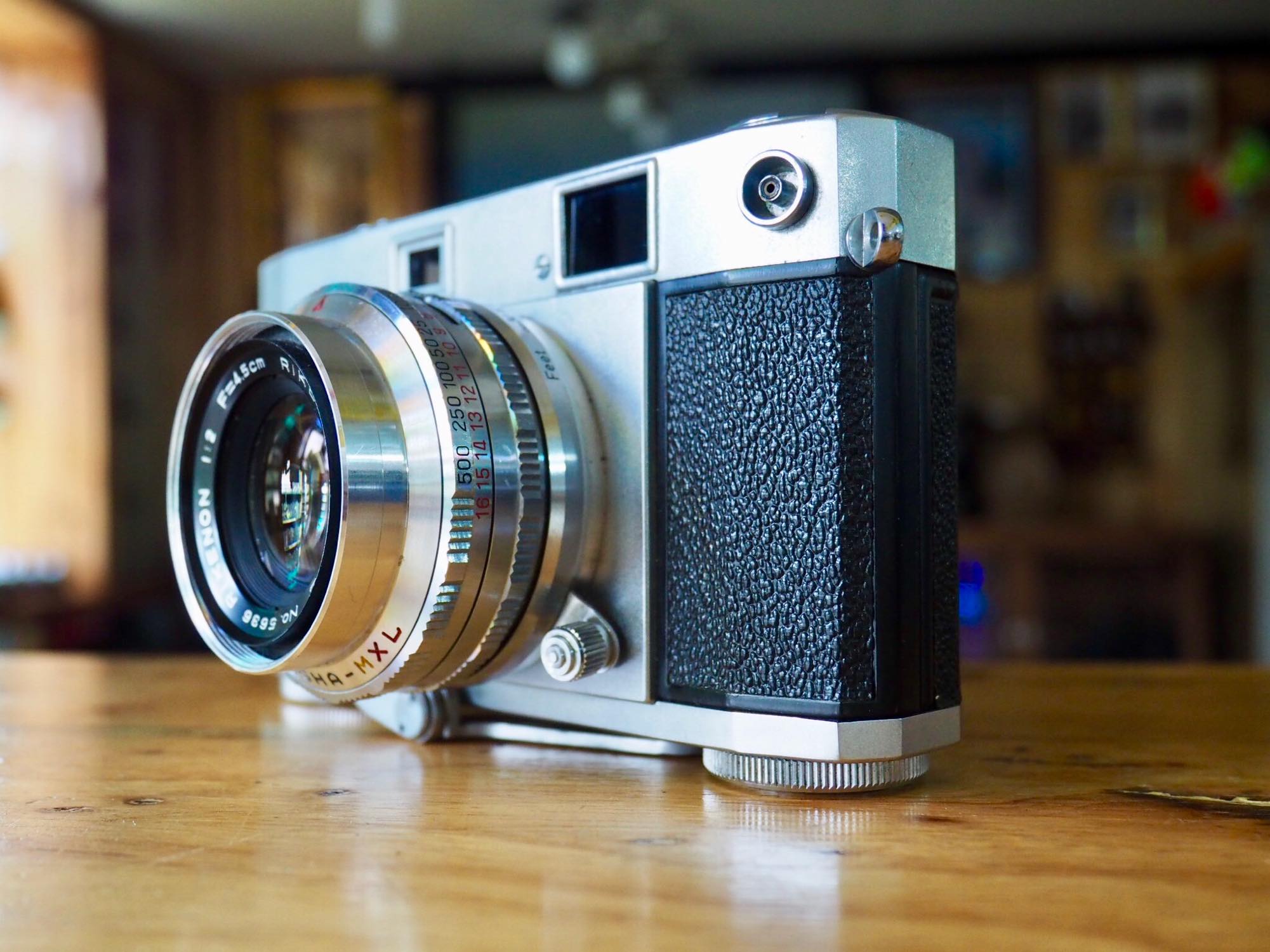 RICOH 35 DE LUXE RIKEN OPTICAL RIKENON 45MM.F2 - ฟิล์มคาเมร่า