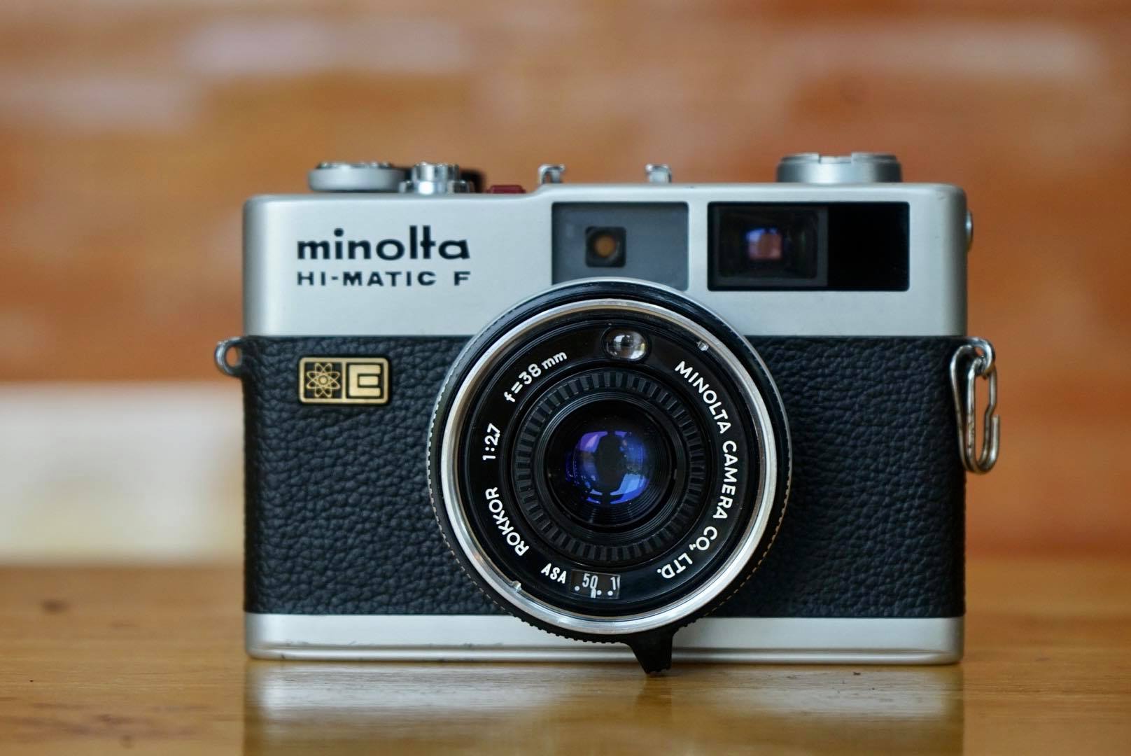 MINOLTA HI-MATIC F MINOLTA ROKKOR 38MM.F2.7