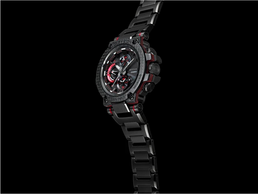 CASIO G-SHOCK นาฬิกาข้อมือ นาฬิกากันน้ำ นาฬิกาของแท้ ประกันศูนย์ CMG 1 ปี รุ่น MTG-B1000XBD-1A นาฬิกาสีดำ