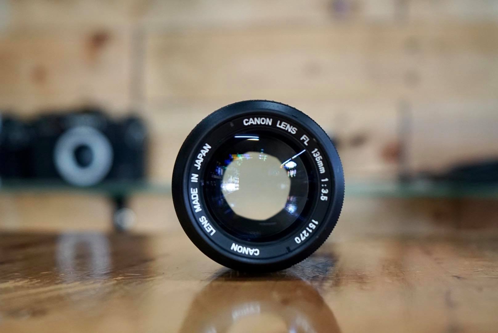 CANON LENS FL 135MM. F3.5