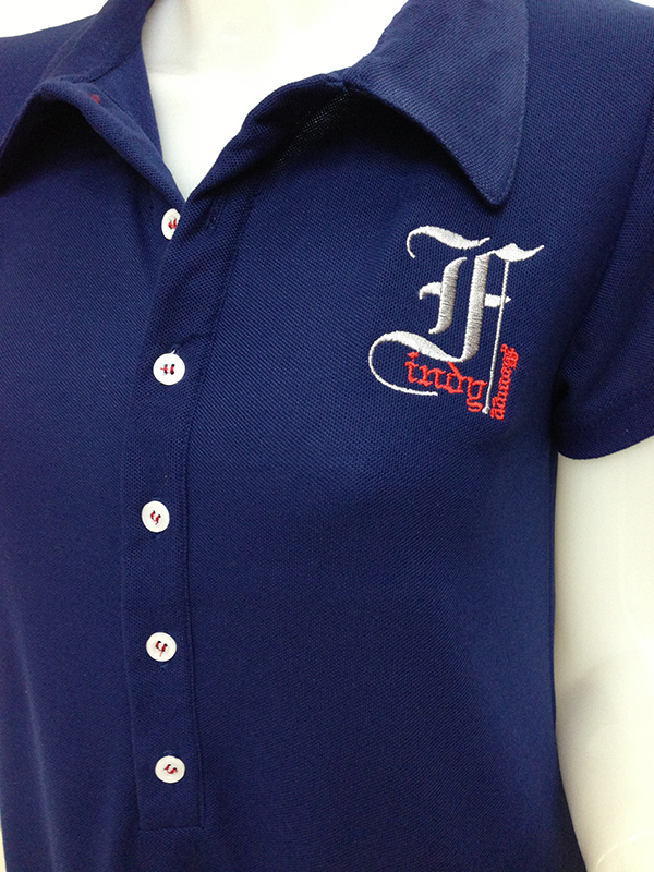 เดรสโปโล ท้อง/ไม่ท้องก็ใส่ได้ สวยคล่องตัวในลุค Sport Mom ผ้าเนื้อดีนิ่ม สีกรมท่า