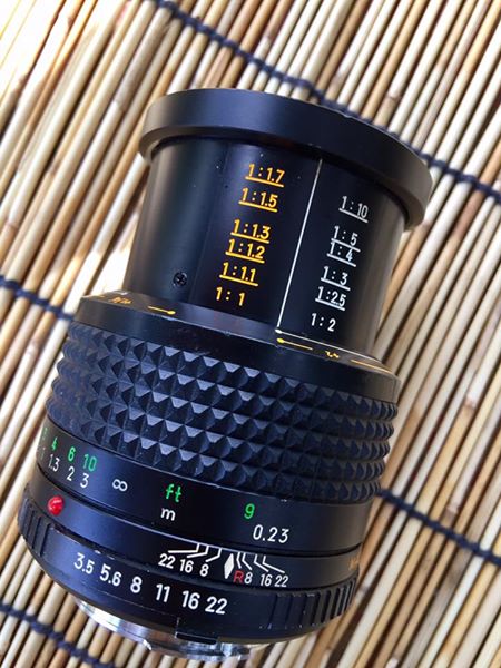 MINOLTA MC MACRO ROKKOR 50MM. F3.5 MD MOUNT