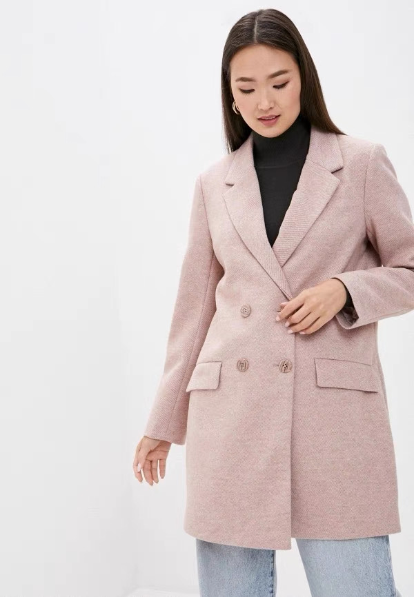 Love tree เสื้อโค้ทกันหนาว เสื้อกันหนาว overcoat โค้ทวูล สีcamel belt coat สีครีมเบจ แบรนด์ O'STIN Camel