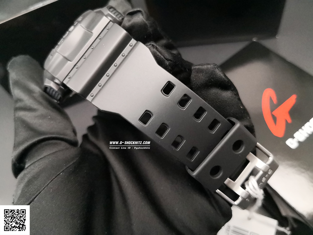 CASIO G-SHOCK นาฬิกาข้อมือ นาฬิกากันน้ำ นาฬิกาของแท้ ประกันศูนย์ CMG 1 ปี รุ่น GA-100-1A1 นาฬิกาสีดำ