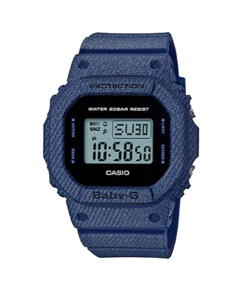 CASIO BABY-G นาฬิกาข้อมือ นาฬิกากันน้ำ นาฬิกาของแท้ ประกันศูนย์ CMG 1 ปี รุ่น BGD-560DE-2D นาฬิกาสียีนส์