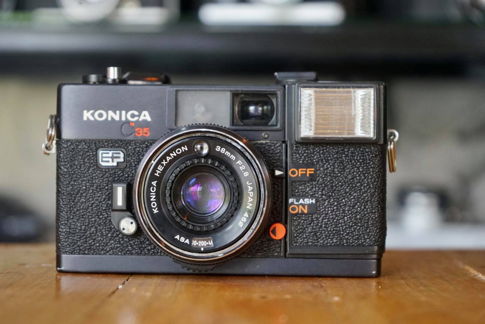 KONICA C35 EF KONICA HEXANON 38MM.F2.8