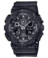CASIO G-SHOCK นาฬิกาข้อมือ นาฬิกากันน้ำ นาฬิกาของแท้ ประกันศูนย์ CMG 1 ปี รุ่น GA-100CG-1A นาฬิกาสีดำ