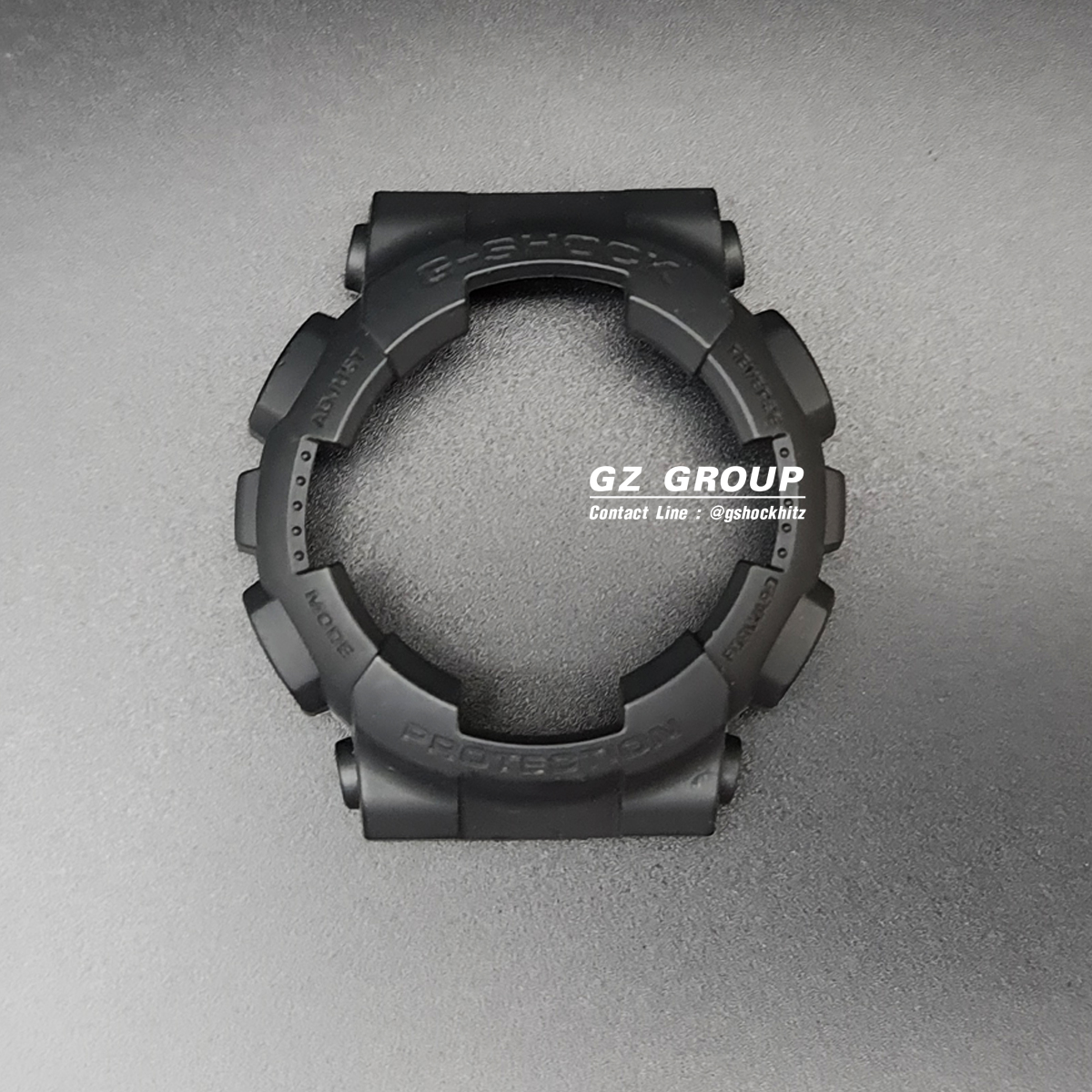 CASIO GENUINE FACTORY CASIO REPLACEMENT อะไหล่นาฬิกา G-SHOCK พร้อมส่ง รุ่น GA-100C-1A3 กรอบสายสีดำ