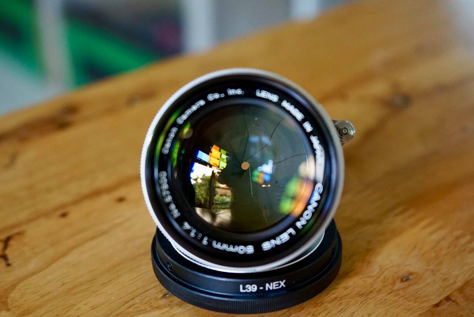 CANON LENS 50MM.F1.4 LTM