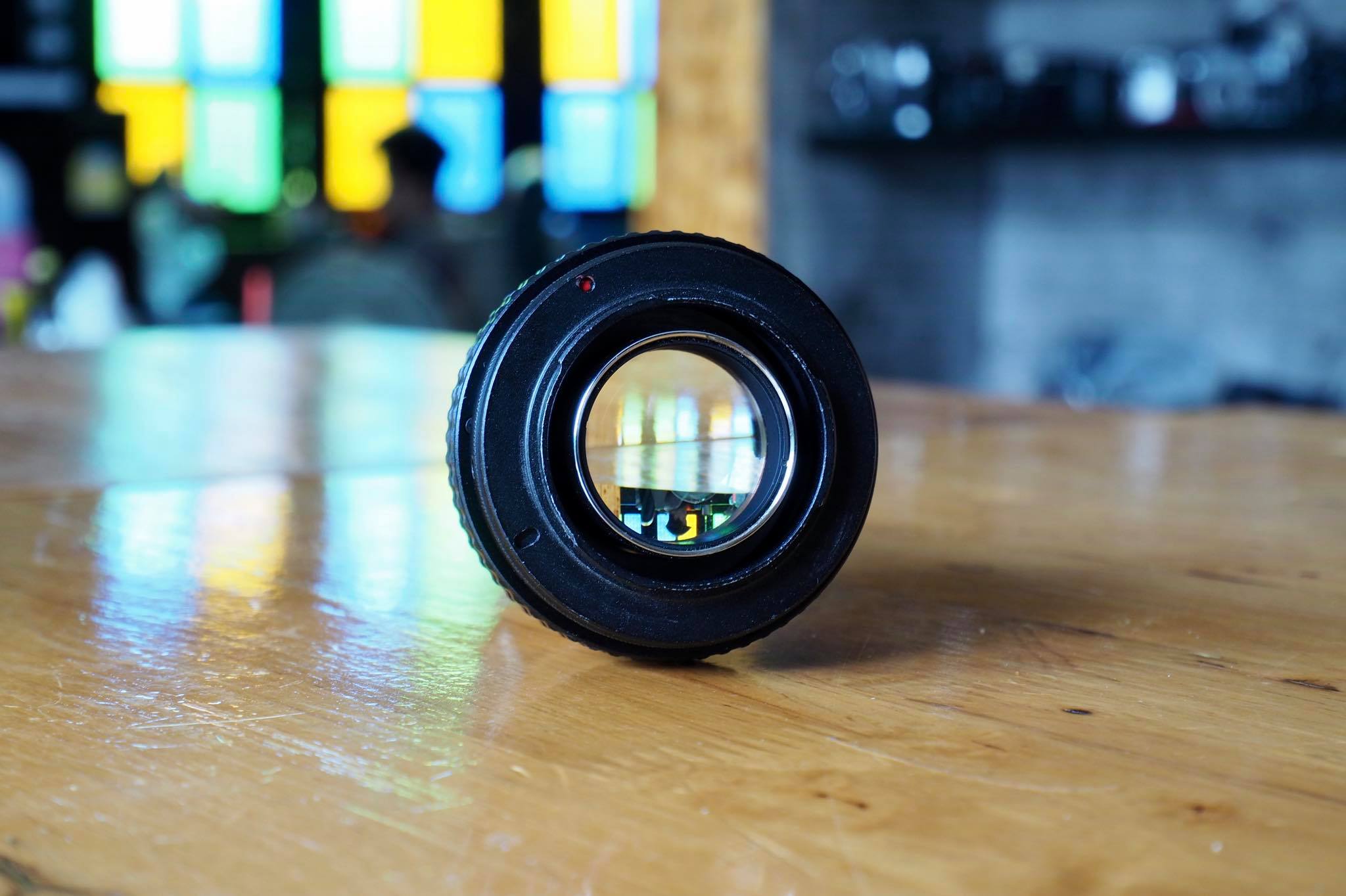 16MM.COATED LENS 3 INCH.(75mm)F2 SIMPSOM OPTICAL CHICACO USA. MODIFLY M4/3 MOUNT