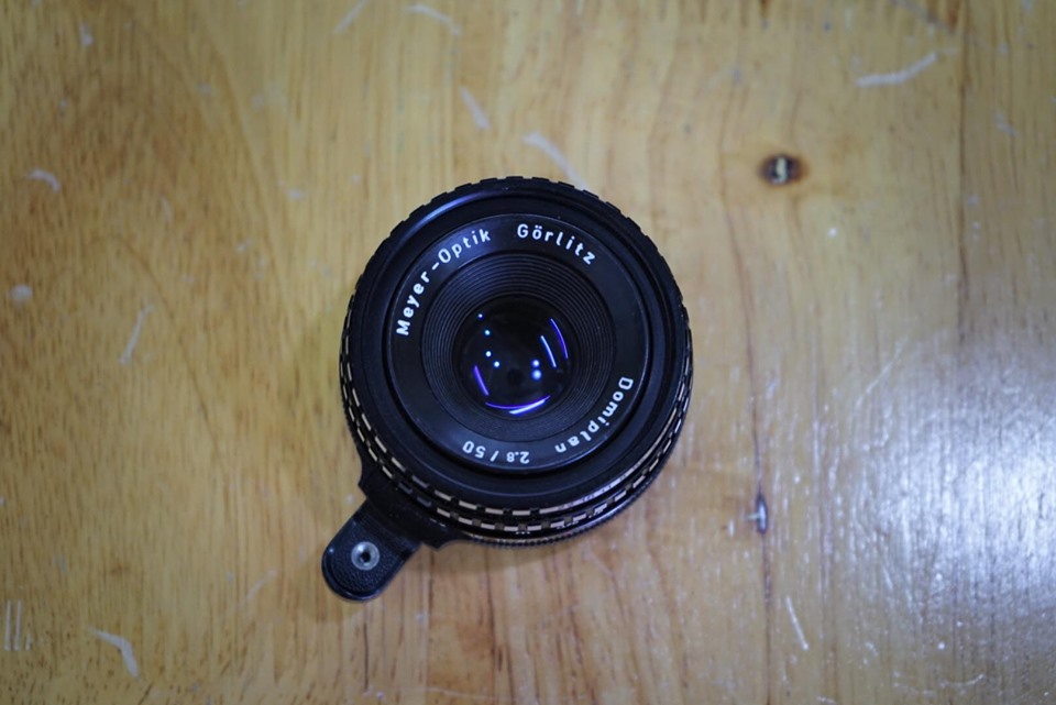 MEYER-OPTIK GORLOTZ DOMIPLAN 50MM.F2.8 EXAKTAR MOUNT