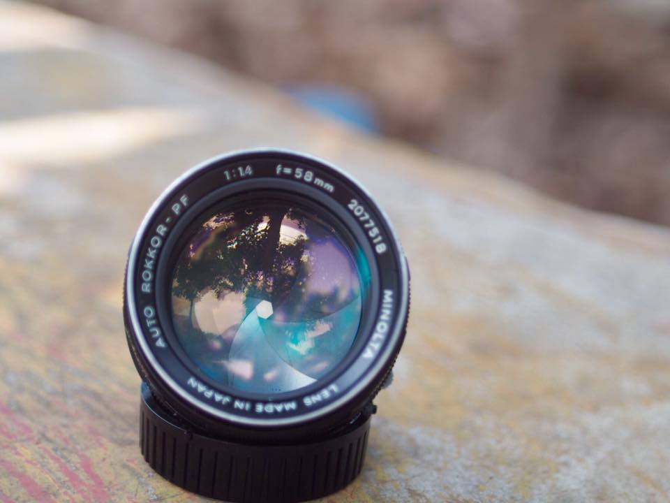 MINOLTA AUTO ROKKOR-PF 58MM. F1.4 MD MOUNT