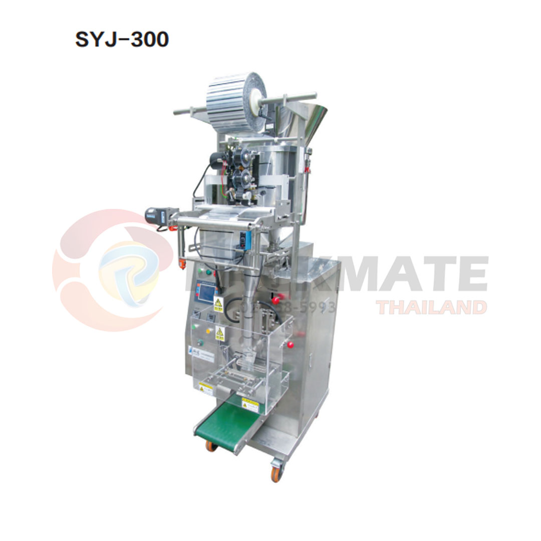 เครื่องบรรจุแนวตั้งแบบปล่อยของเหลว/หนืด รุ่น SYJ-300