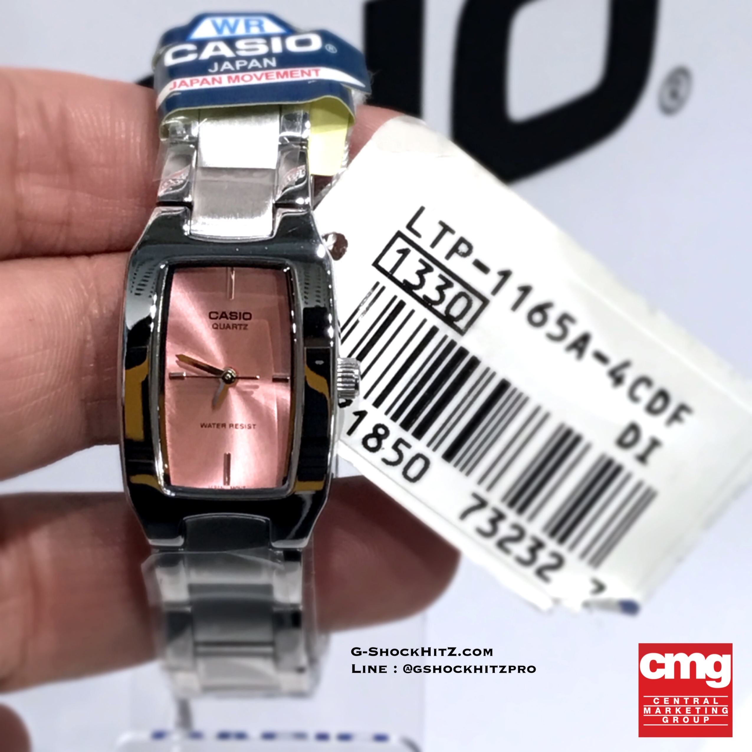 CASIO MID YEAR SALE นาฬิกาคาสิโอ พร้อมส่ง นาฬิกาข้อมือ นาฬิกากันน้ำ นาฬิกาของแท้ BTS ประกันศูนย์ CMG 1 ปี รุ่น LTP-1165A-4C นาฬิกาสีเงิน