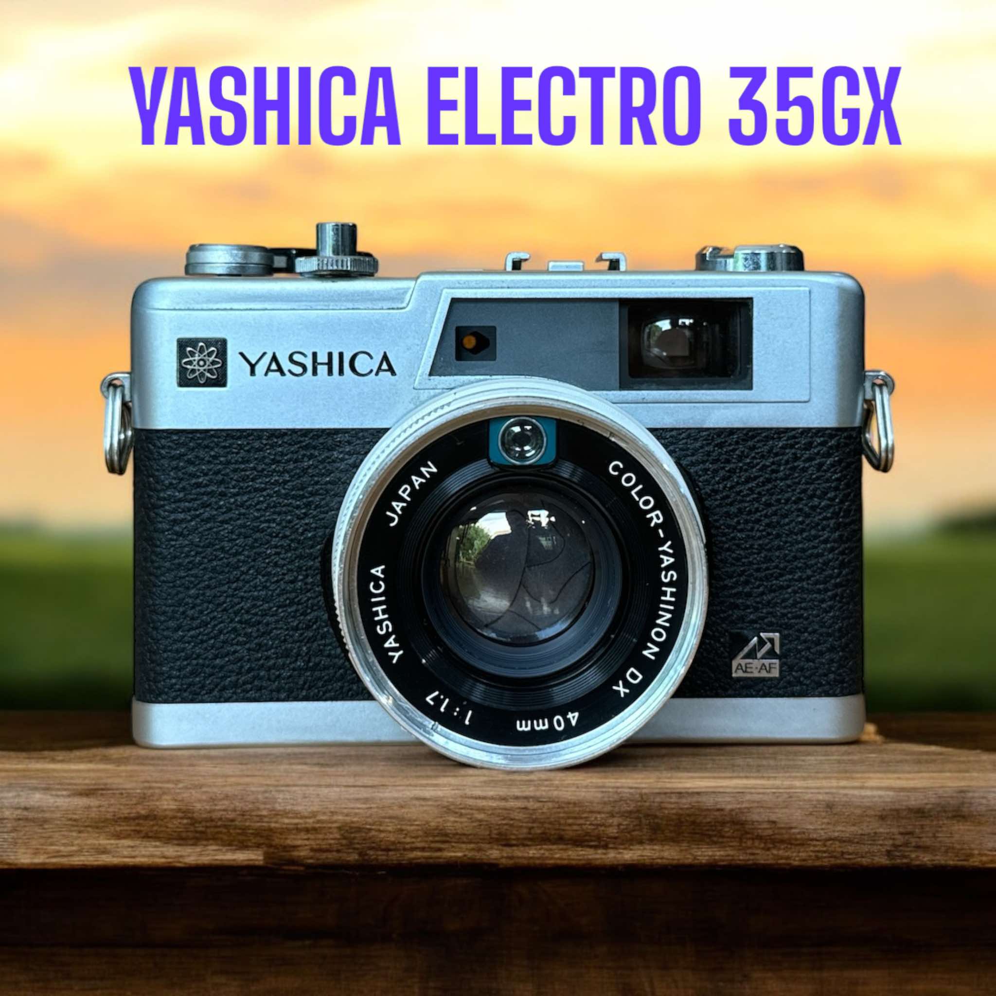 YASHICA ELECTRO 35GX YASHICA COLOR-YASHINON DX 40MM.F1.7