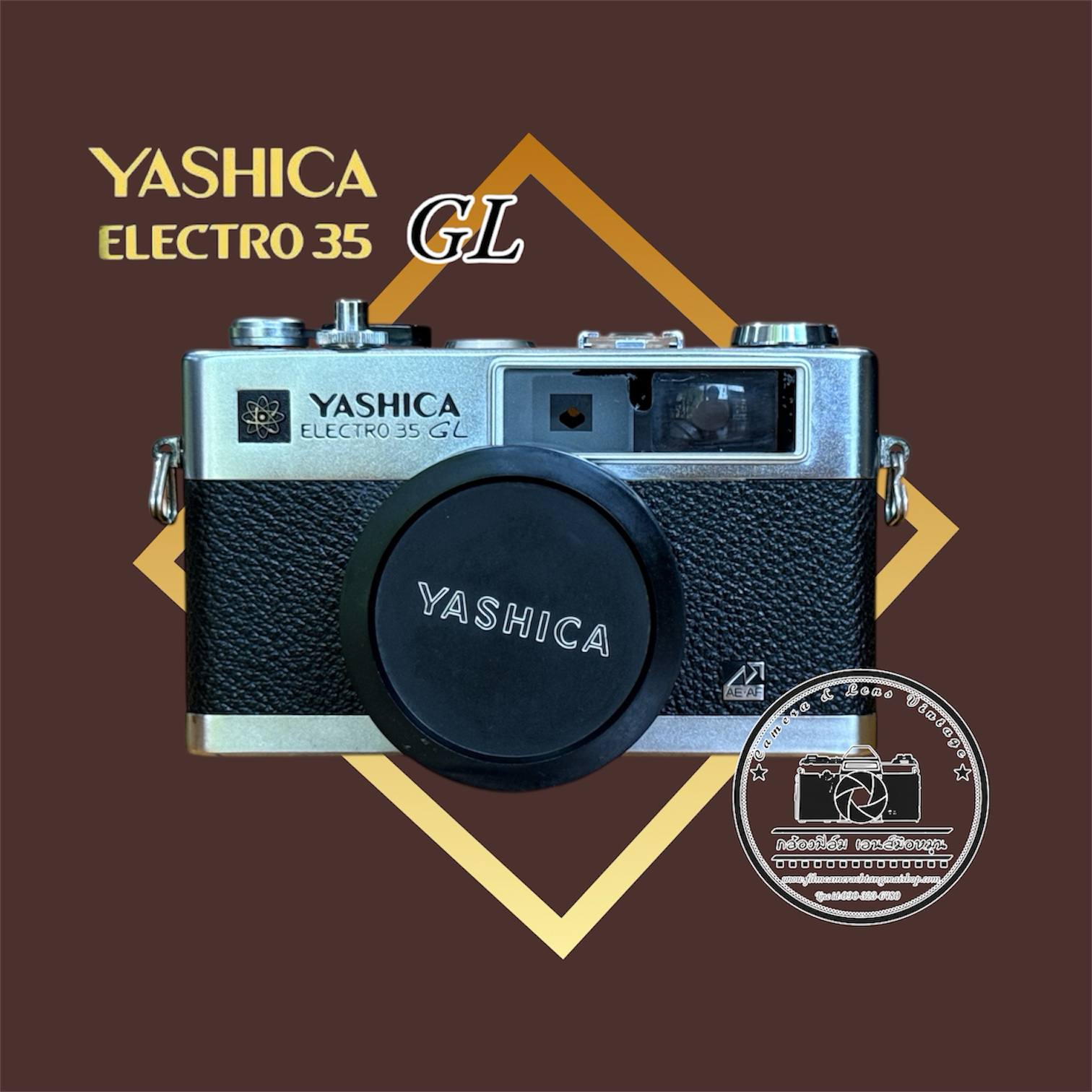 YASHICA ELECTRO 35GL YASHICA COLOR-YASHINON DX 40MM.F1.7