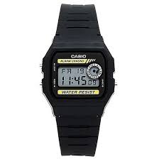 CASIO MID YEAR SALE นาฬิกาคาสิโอ พร้อมส่ง นาฬิกาข้อมือ นาฬิกากันน้ำ นาฬิกาของแท้ BTS ประกันศูนย์ CMG 1 ปี รุ่น F-94WA-9D นาฬิกาสีดำ