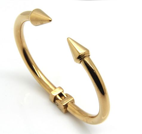 กำไลข้อมือ ผู้หญิง Stainless Steel ดีไซน์ เป็น ลูกศร Arrow 3 สี สีทอง Rose Gold สีเงิน กำไลข้อมือ เก๋ ๆ แบบมี ดีไซน์ 754391