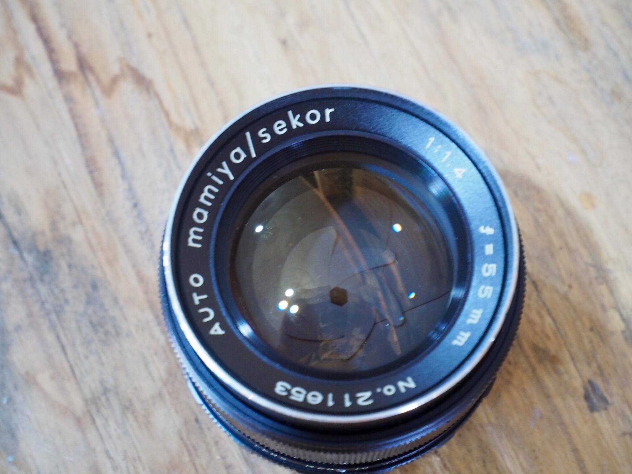 AUTO MAMIYA/SEKOR 55MM.F1.4 M42 MOUNT