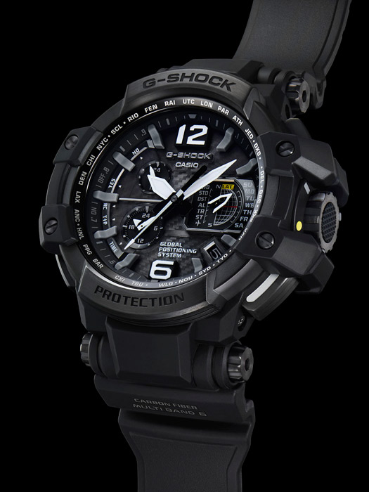 CASIO G-SHOCK นาฬิกาข้อมือ นาฬิกากันน้ำ นาฬิกาของแท้ ประกันศูนย์ CMG 1 ปี รุ่น GPW-1000-1B นาฬิกาสีดำ