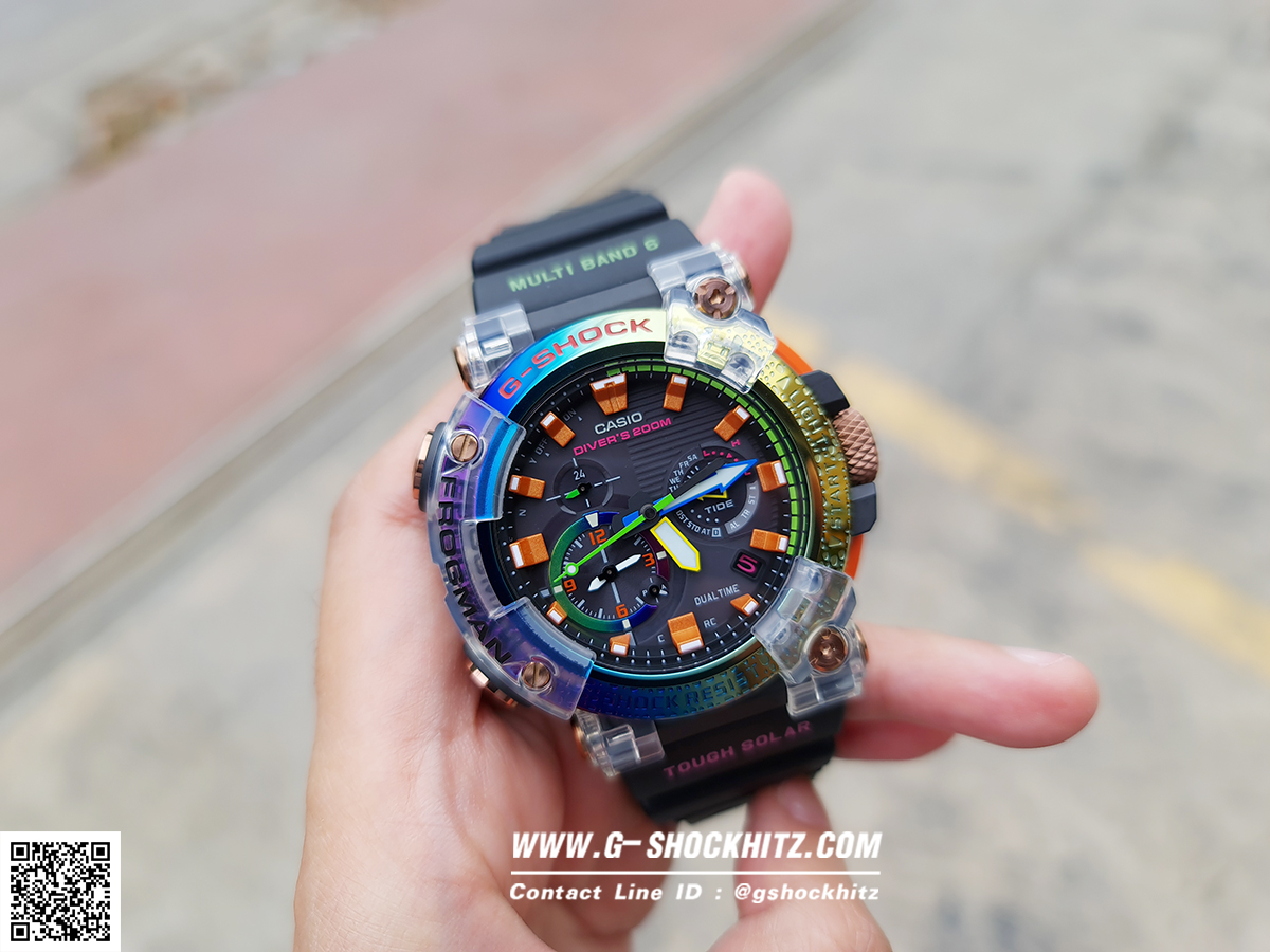 CASIO G-SHOCK นาฬิกาข้อมือ นาฬิกากันน้ำ นาฬิกาของแท้ ประกันศูนย์ CMG 1 ปี รุ่น GWF-A1000BRT-1A นาฬิกาสีดำ
