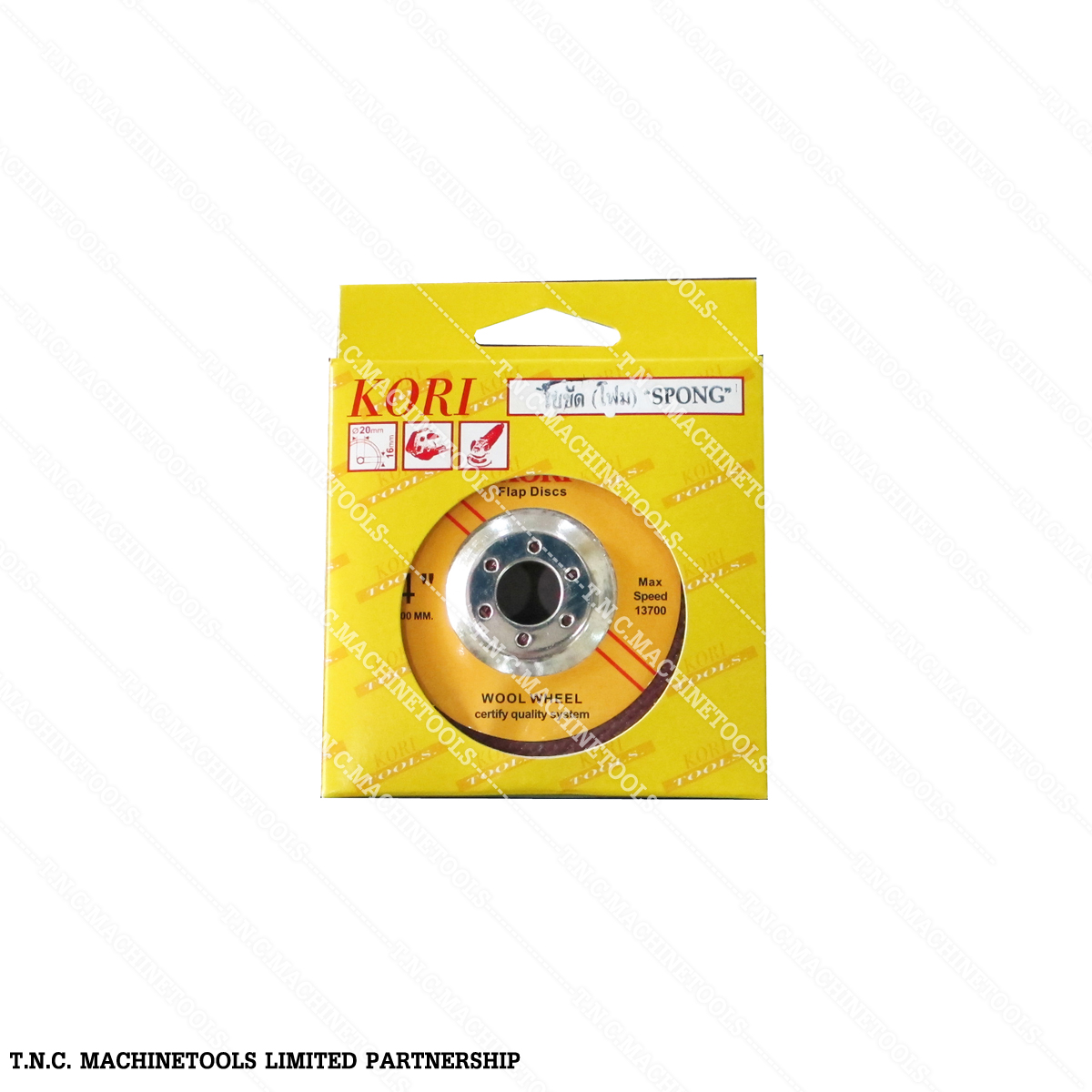 จานขัด SPONG **ใช้ขัดกระจก, หินอ่อน, สแตนเลส, เหล็ก, อลูมิเนียม**