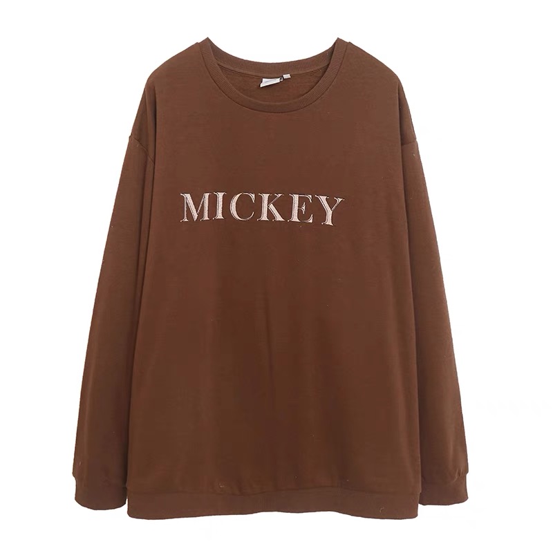 เสื้อสเวตเตอร์ กันหนาว DISNEY เสื้อมิคกี้ เม้าส์ Mickey mouse mickey mouse งาน DISNEYแท้ สำเนา สำเนา เทา