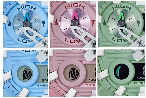 CASIO G-SHOCK นาฬิกาข้อมือ นาฬิกากันน้ำ นาฬิกาของแท้ ประกันศูนย์ CMG 1 ปี รุ่น GAX-100CSA-2A นาฬิกาสีฟ้า