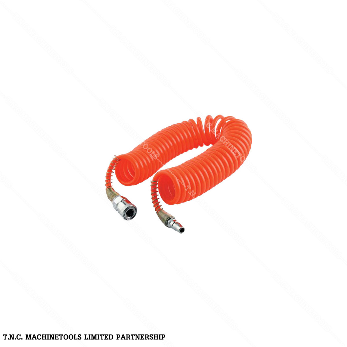 สายลม PU UKEN แบบสปริง จากไต้หวัน สีส้ม ขนาด 5 x 8 mm