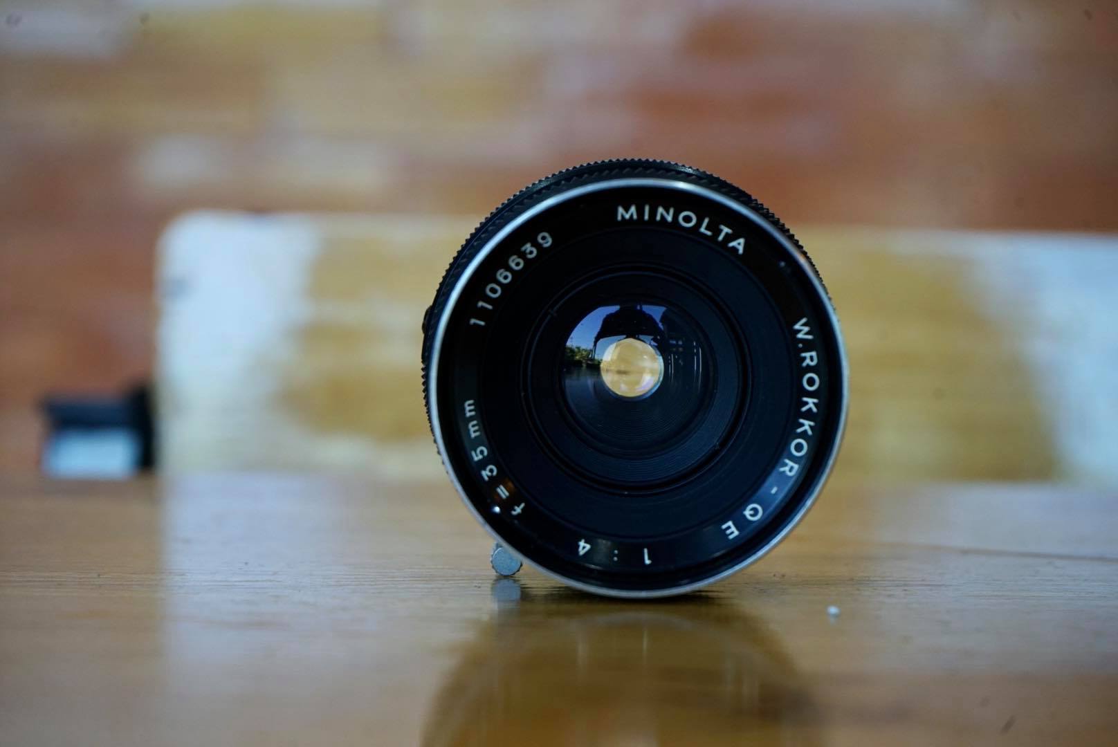 MINOLTA W.ROKKOR-QE 35MM.F4 MD MOUNT