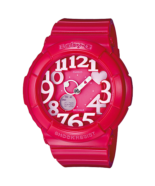 CASIO BABY-G นาฬิกาข้อมือ นาฬิกากันน้ำ นาฬิกาของแท้ ประกันศูนย์ CMG 1 ปี รุ่น BGA-130-4B นาฬิกาสีชมพู