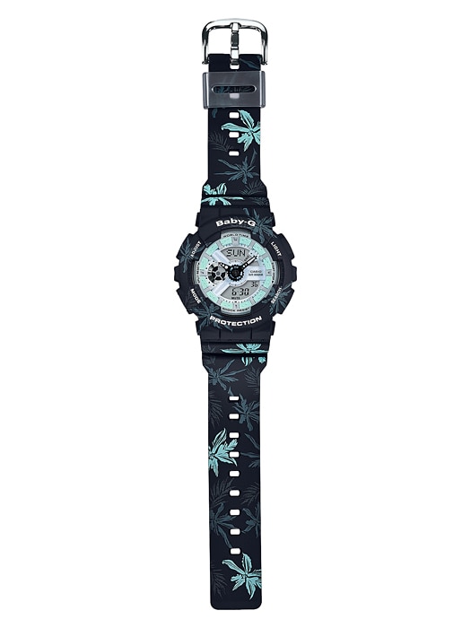 CASIO BABY-G นาฬิกาข้อมือ นาฬิกากันน้ำ นาฬิกาของแท้ ประกันศูนย์ CMG 1 ปี รุ่น BA-110CF-1A นาฬิกาสีดำ