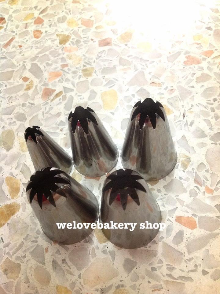 ชุดหัวบีบครีมเค้ก 36 หัว (เป็นหัวใหญ่ เหมาะกับคัพเค้ก และคุกกี้)