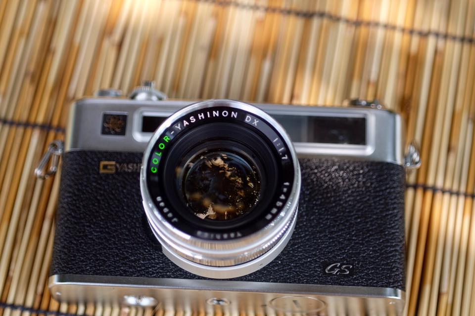 YASHICA ELECTRO 35 GS COLOR YASHINON-DX 45MM.1.7