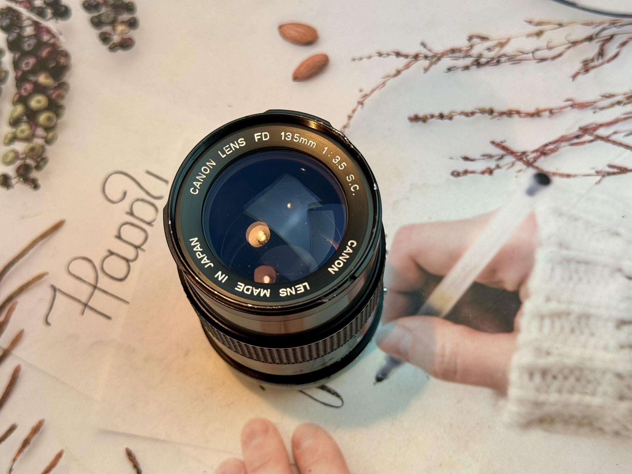 CANON LENS FD 135MM.F3.5 SC.