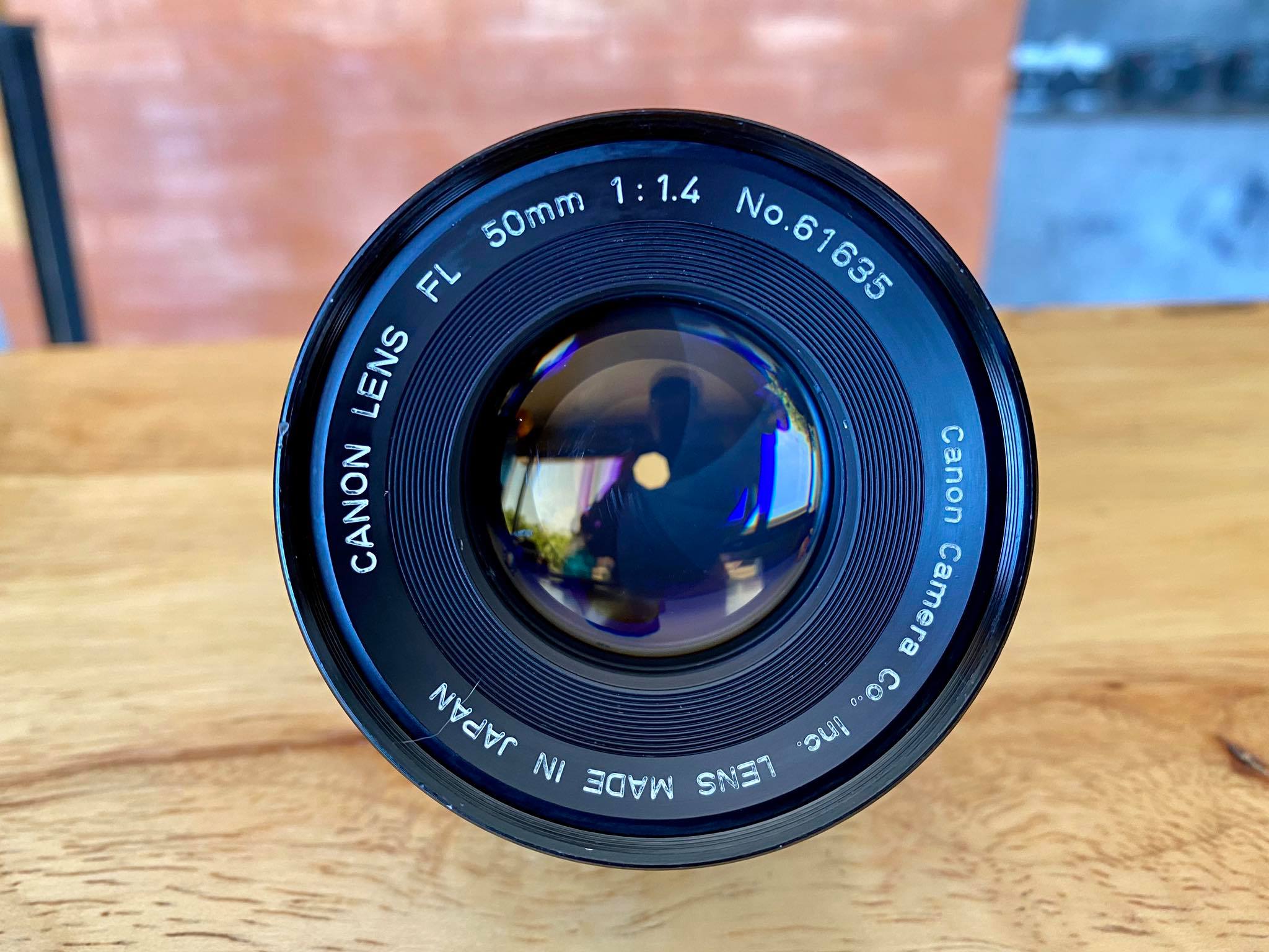 CANON LENS FL 50MM.F1.4 FL MOUNT
