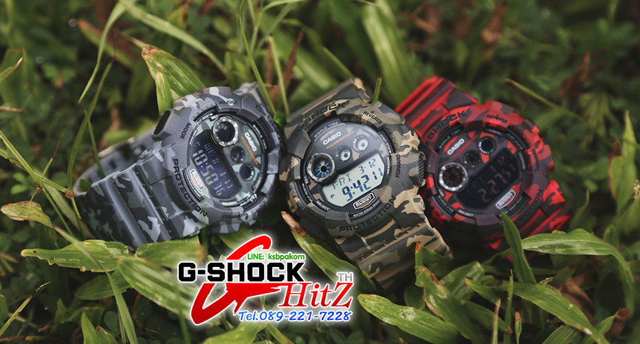 CASIO MID YEAR SALE G-SHOCK นาฬิกาข้อมือ นาฬิกากันน้ำ นาฬิกาของแท้ ประกันศูนย์ CMG 1 ปี รุ่น GD-120CM-5A นาฬิกาสีน้ำตาล