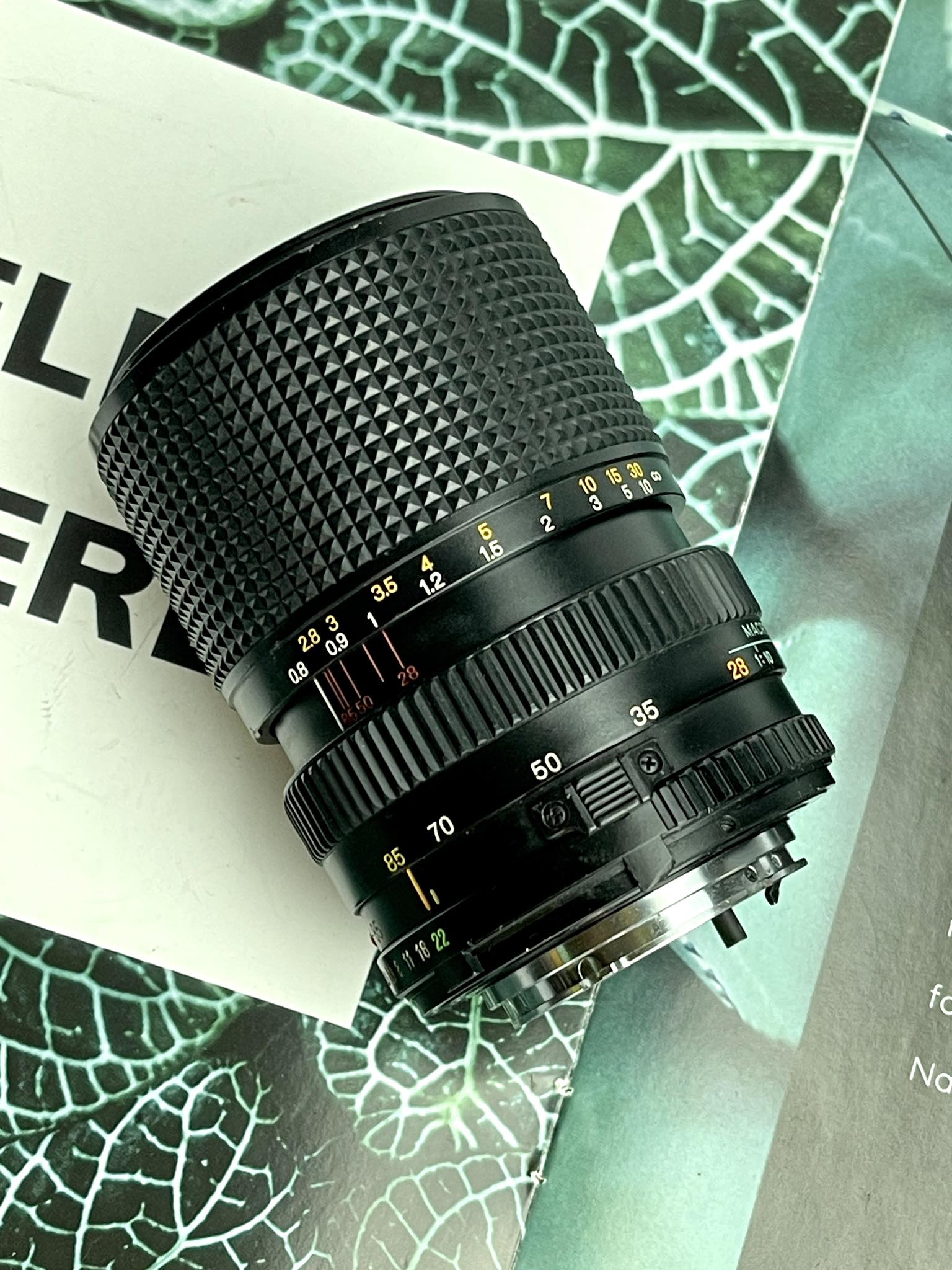 MINOLTA MD ZOOM 28-85MM.F3.5-4.5 MACRO MD MOUNT