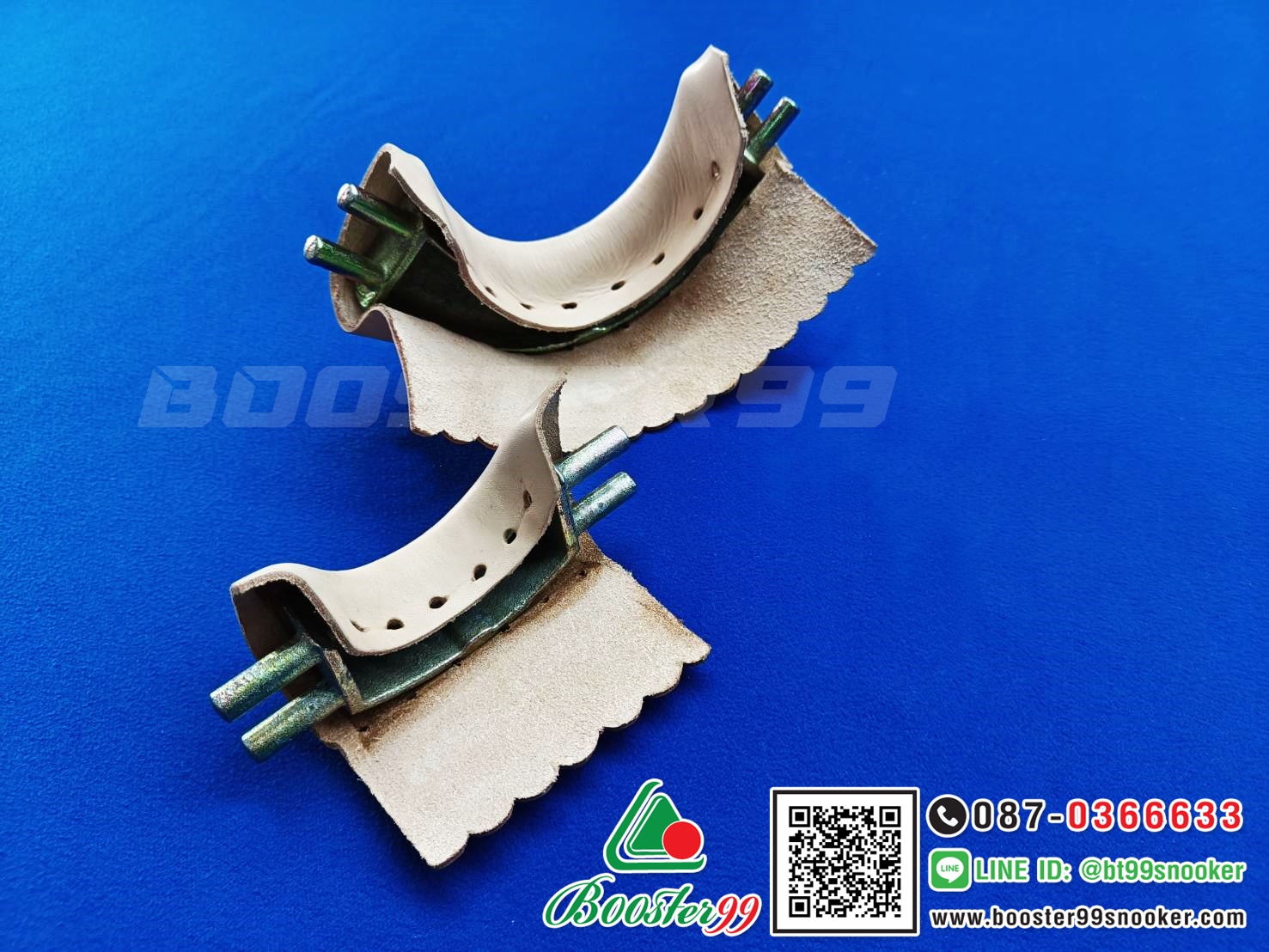 หนังหุ้ม โค้งหลุม ทรงใหญ่ F3 รุ่น บาง ตราไรเล่ย์ RILEY (1ชุด/6ชิ้น)