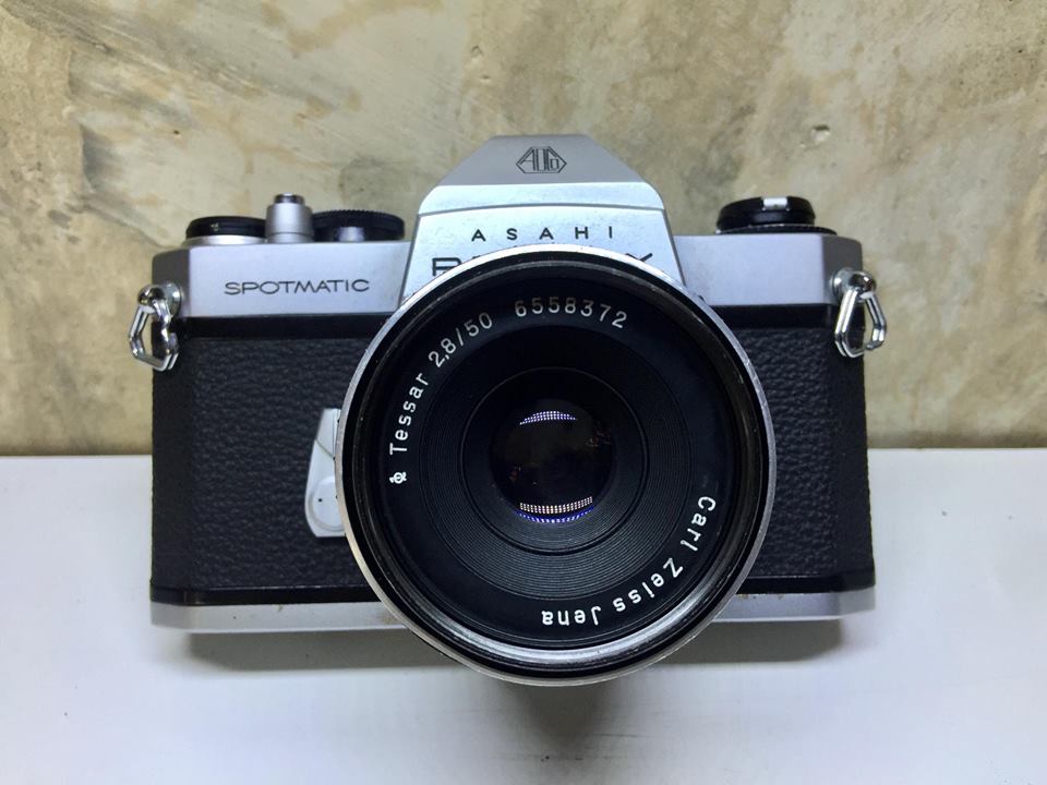 ASAHI PENTAX SPOTMATIC SP II+CARL ZEISS JENA TESSAR 50MM.F2.8 Q1
