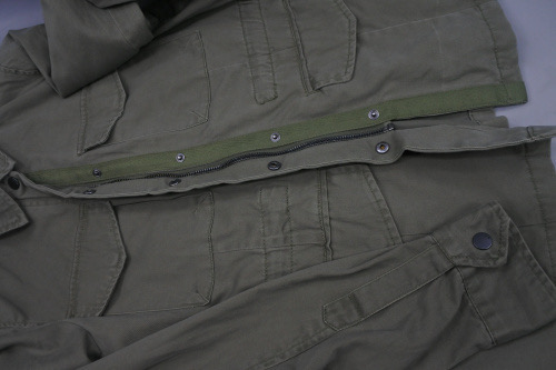 A.n.a (a new approach) เสื้อทหาร เสื้อฮู้ดเขียวทหาร เสื้อนอกแนวทหาร แบรนด์ A.n.a (a new approach) แพทเทินสวย เท่ห์มาก คะ Size S/M/L/XL สำเนา สำเนา สำเนา เขียว