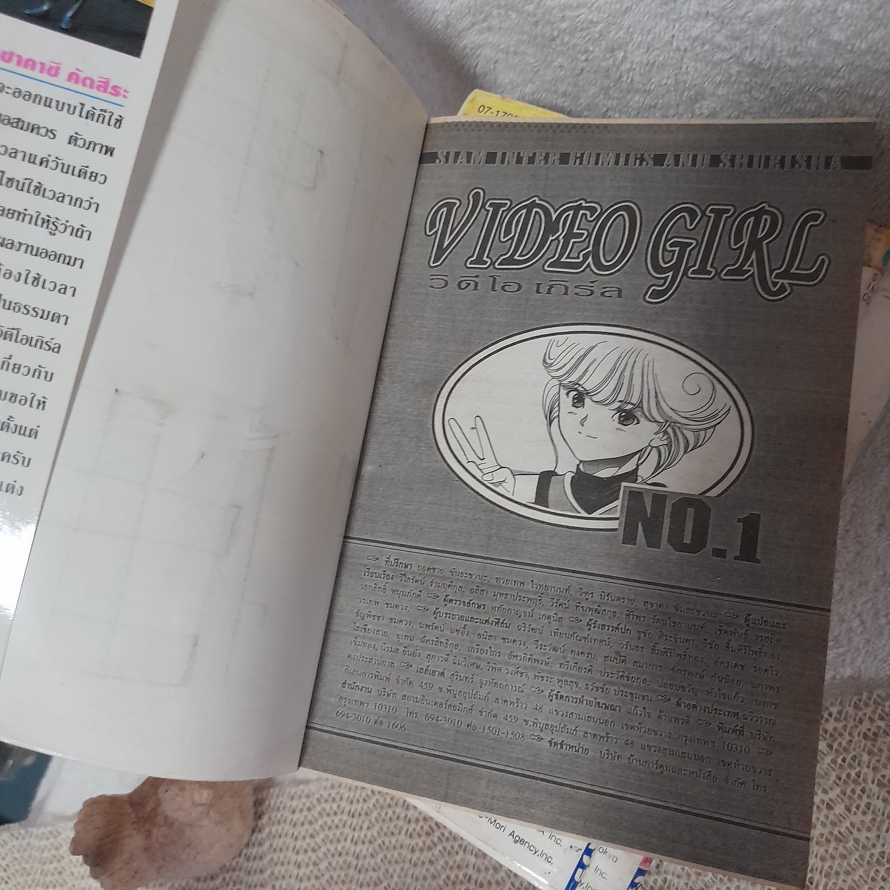 VIDEO GIRL วิดีโอ เกิร์ล 1-14 ไม่จบ / * ขาดเล่ม 3,4,10,15