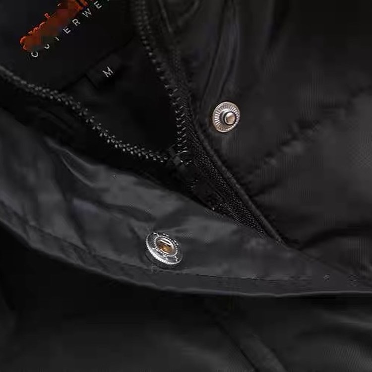 Ambiance เสื้อกันหนาว เสื้อฮู้ดเฟอร์ บุนวมอุ่น แบรนด์ AMBIANCE (padded puffer สำเนา ดำ