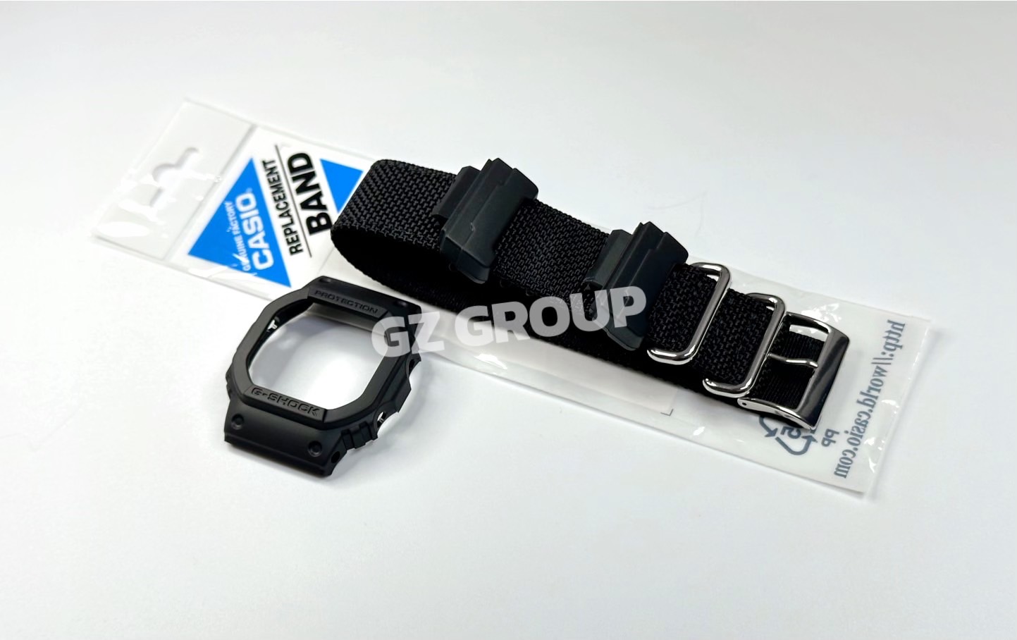 CASIO GENUINE FACTORY CASIO REPLACEMENT อะไหล่นาฬิกา G-SHOCK พร้อมส่ง รุ่น DW-5600BBN-1 อะไหล่สีดำ